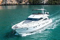 Charter Yacht 65ft Princess Yacht for tours to Koh Hong Krabi (8 hrs)