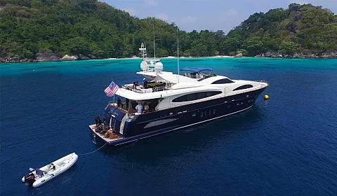  Astondoa | 104ft Astondoa GLX | Charter Yacht in Phuket