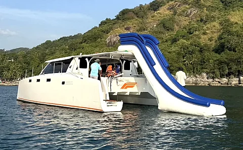 Bolero — 45ft Stealth - Asia Catamarans Charter Phuket to Koh Nok