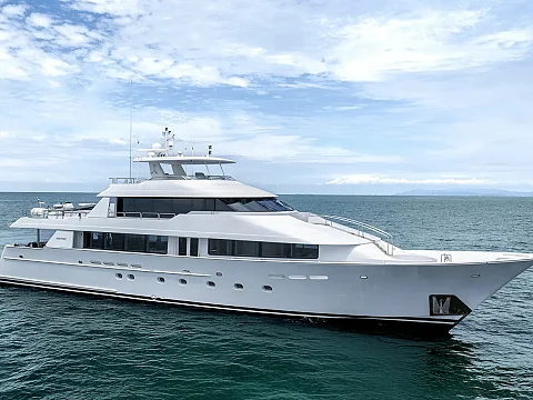  Seabee | 130ft Westport Yachts | Charter Yacht in Phuket
