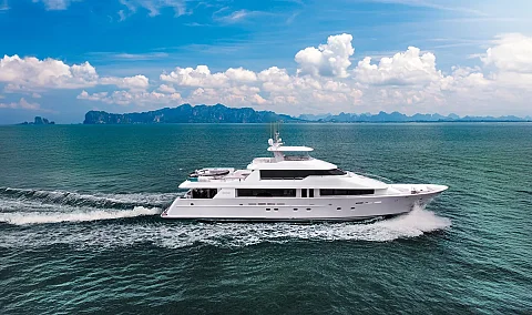  Seabee | 130ft Westport Yachts | Charter Yacht in Phuket