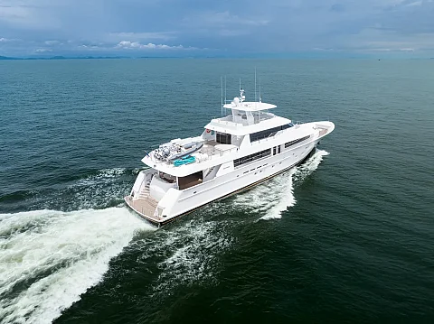  Seabee | 130ft Westport Yachts | Charter Yacht in Phuket