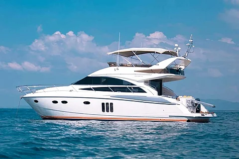 Nong Som — 54ft Princess Yacht Charter Phuket to Koh Nok