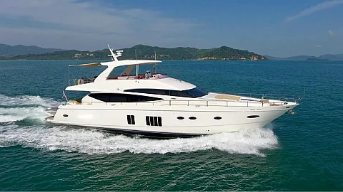 Queen — 78ft Princess Yacht Charter Phuket to Koh Nok