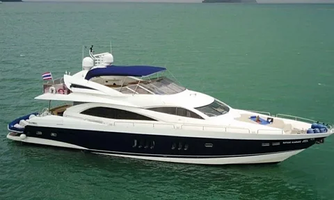 DeLuxe — 90ft Sunseeker Charter Phuket to Koh Nok