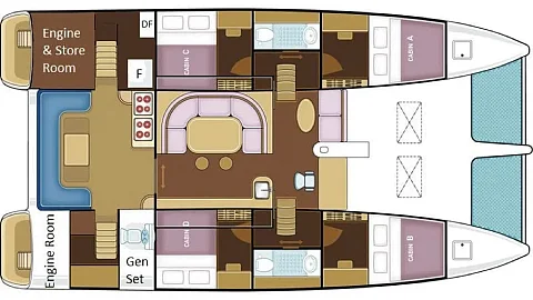  Nautiness | 46ft Custom Build | Charter Yacht in Koh Samui