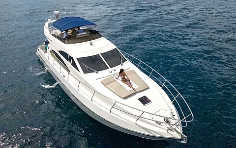 Mona Lisa — 54ft Azimut Charter Phuket to Koh Nok