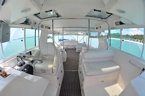  Mint | 36ft Gulf Craft Dubai | Charter Yacht in Koh Samui
