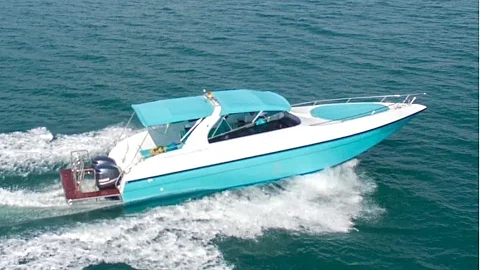 Premium Speedboat Blue — 39ft Custom Build Charter Krabi to Koh Nok