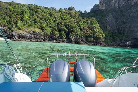  Phi Phi Islands (8h) | Premium Speedboat Blue