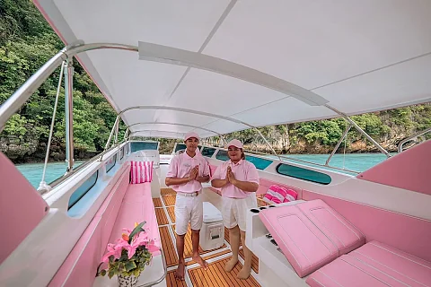 Speedboat Pink Dolphin | 41ft Custom Build | Charter Yacht in Krabi