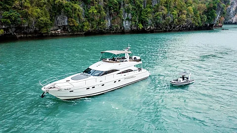 Krabi Princess — 65ft Princess Yacht Charter Krabi to Koh Nok
